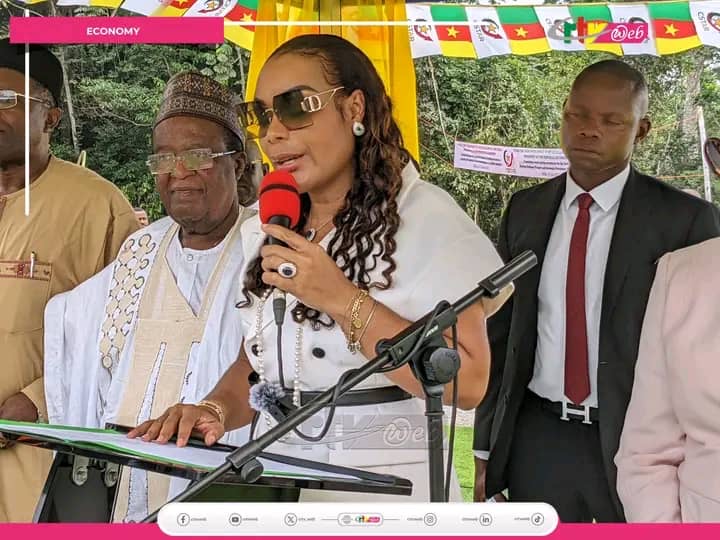 Foundation stone laying ceremony, Kribi